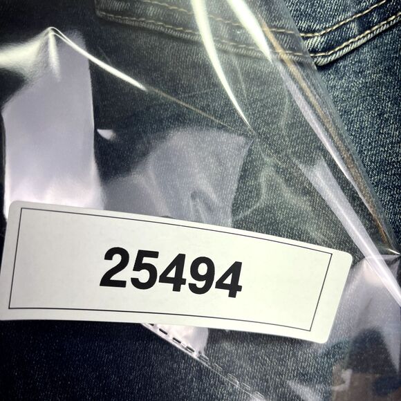 Refuge‎ Elastic Leg Denim Jeans Women's Size M Blue Mid Rise Cargo Pocket - Picture 11 of 11